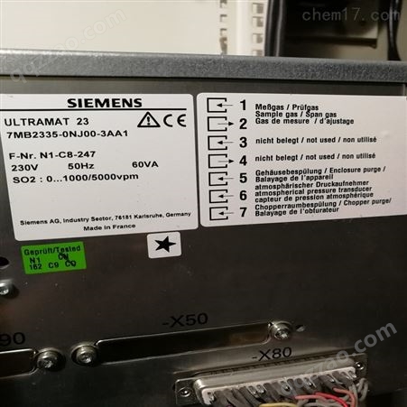 西门子气体分析仪7MB2521-0CB00-1AA1