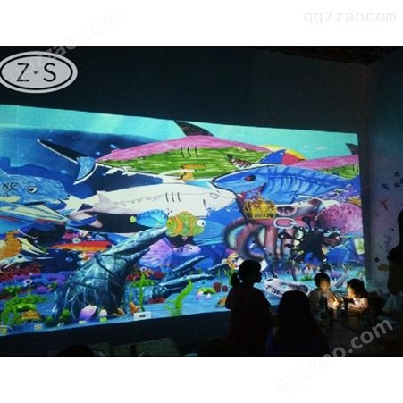 动态投影绘画 全息3D投影画鱼系统 家庭互动游戏