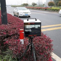 EWIG牌道路移动式监控抓拍系统 流动式测速仪实时显示抓拍照片