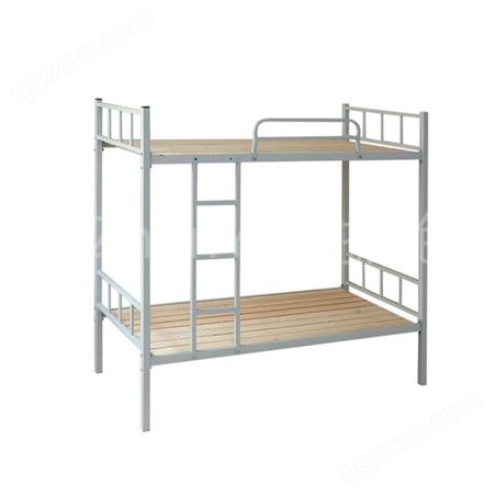 双层铁架床上下铺铁床工地床学生员工宿舍床高低床学校公寓钢架床