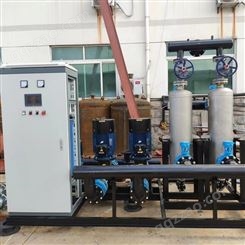 泰美厂家定制缠绕管式换热器  壳管式供暖换热机组
