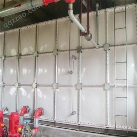 锅炉房蓄水消防水箱 大容量拼装加厚模压玻璃钢水箱 春田环保 可定制
