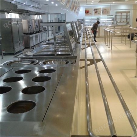 厨房设备 酒店食堂学校商用厨房厨具设备 银为厨房设备