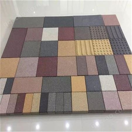 郑州建菱混凝土陶瓷透水砖现货量大从优厂家城市透水砖型号齐全质量保证