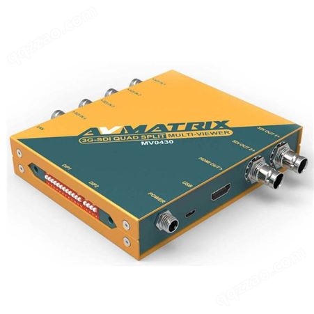 AVMATRIX迈拓斯 3G-SDI四画面分割器MV0430多画面