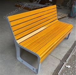 铸铝公园椅长条凳金属