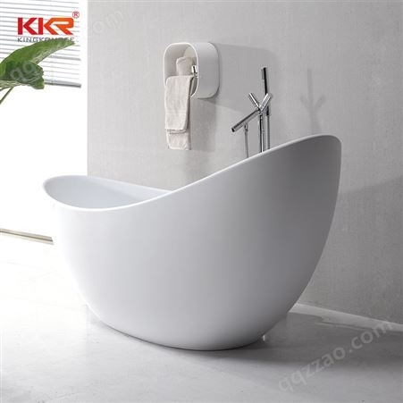 KKR亚克力浴缸独立式冲浪人造石浴缸工程酒店浴缸1.6-1.8M