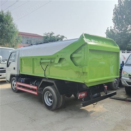 社区物业7方挂桶垃圾车 大型液压垃圾运输车 操作灵活