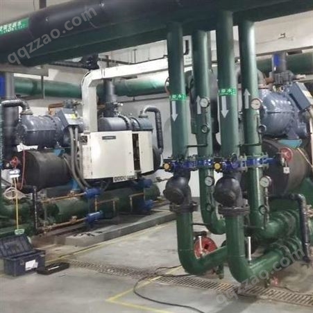 肇庆收购工业冷水机组 上门回收制冷设备 回收商场空调