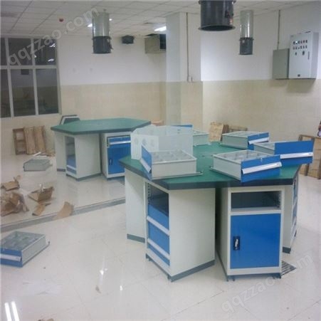 生产加工 六工位钳工台 学校实验室模具 实木式实训桌