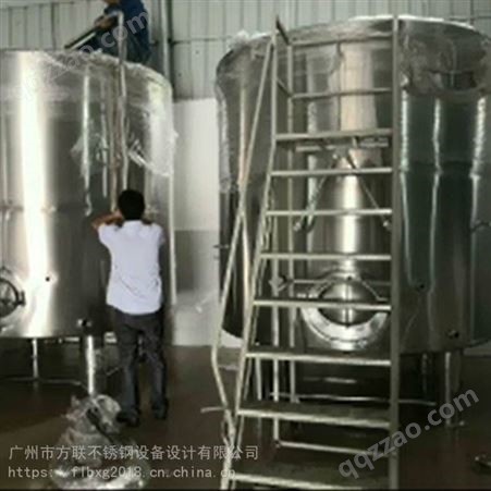 按需定制设计不锈钢8吨恒温罐 果类酵素发酵储罐设备设计双层保温罐