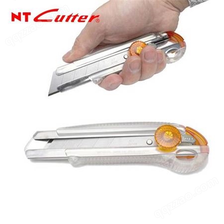 日本NT cutter iX-500P 大号美工刀 蜗牛 旋转锁DIY手工刀
