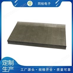 折叠fin散热片,广东同裕定制大功率型材散热器,储能系统散热模组