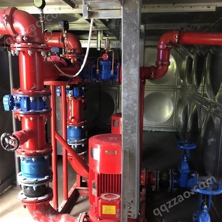 增压稳压设备 立式单级单吸 高压细水雾泵组 消防细水雾灭火系统