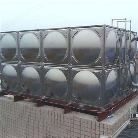 定制304不锈钢消防水箱 方形组合式箱泵一体供水设备保温水箱厂家