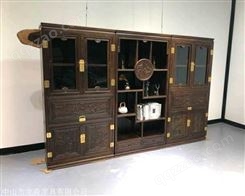 福建专业生产酒店古典中式黑檀电视柜衣柜