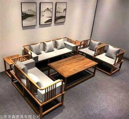 青海 新中式沙发背景墙效果图 南美胡桃木板材报价价格 大量供应
