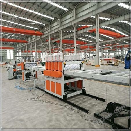 中空格子建筑模板挤出生产线设备 中空建筑模板生产线