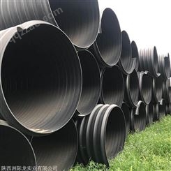 钢带增强PE螺旋波纹管 聚乙烯钢带排污管 大口径排水管