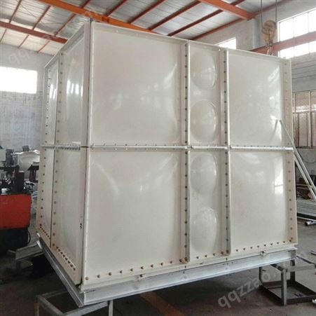 厂家定制方形玻璃钢水箱 防腐SMC生活水箱 组合式消防水箱