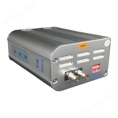 TSC MP210FT-20卡轨式工业单模 DP光纤收发器环控