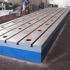 测量平板 T型槽测量平台 旭峰铸铁平台 铸铁钳工工作台 按时发货