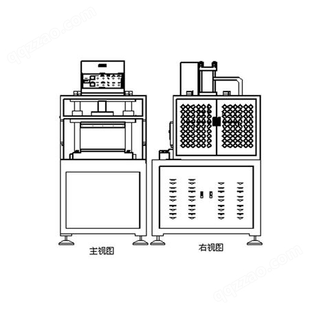 东莞四柱三板式结构定制热压油压机制造热压设备
