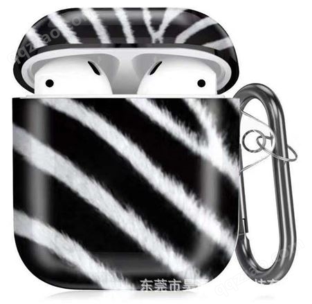 外贸热款苹果无线蓝牙耳机外壳适用airpods二代耳机壳套来图定制TPU耳机套