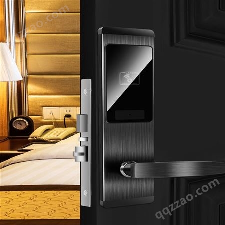 智能酒店门锁IC刷卡锁宾馆木门磁卡锁客房电子锁感应锁通用酒店锁