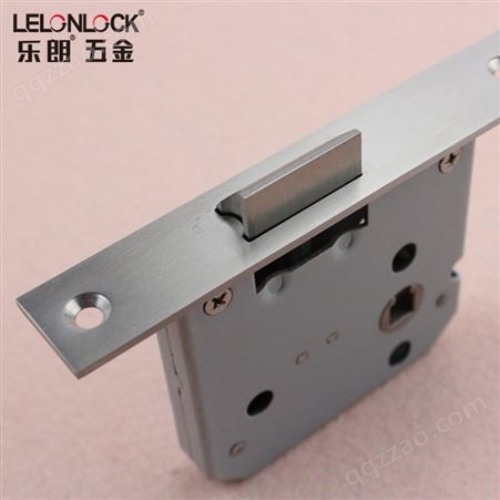 RML-20乐朗RML-20不锈钢单斜舌锁体55ZL通道门锁隐形锁具配件