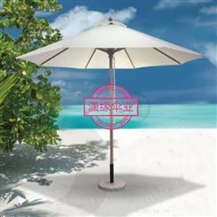 沙滩遮阳伞 海滩阳伞 可印LOGO标志可以印刷宣传广告 生产定制
