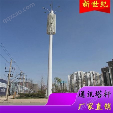厂家生产 钢结构电塔杆  角钢避雷通信塔杆 新世纪