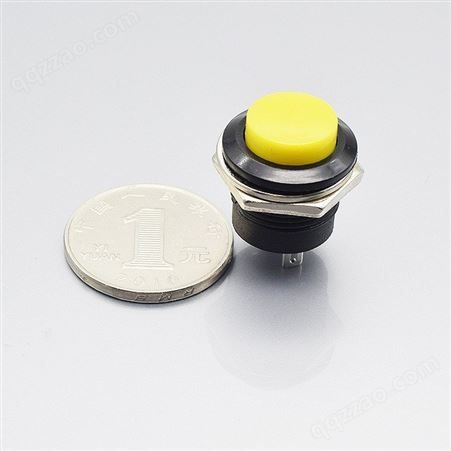 小型塑料防水16mm圆形按钮开关 自复式R13-507按钮开关供应商