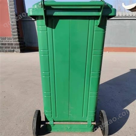 甘肃垃圾桶生产厂家新型垃圾箱 净美定制240升铁垃圾桶