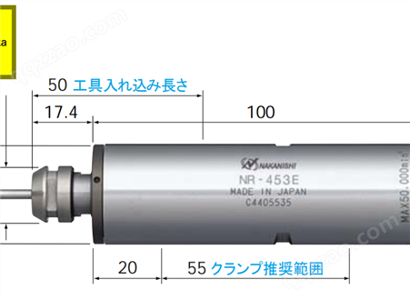 NSK气动主轴NR-453E日本中西机床主轴
