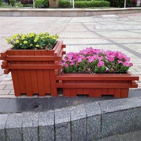 质量优良 天津户外组合花箱花槽 可订购 河北户外花箱 北京护栏花箱