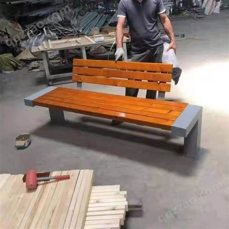 长期出售 实木公园长椅 松木长条凳 椅子 匠心工艺