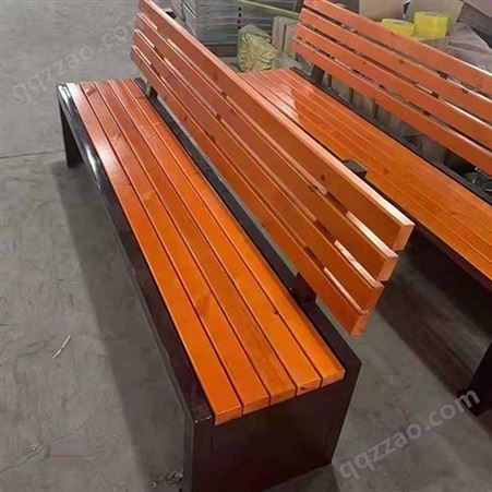 生产 天津松木长条凳 天津铁艺公园椅 河北休闲椅 价格合理