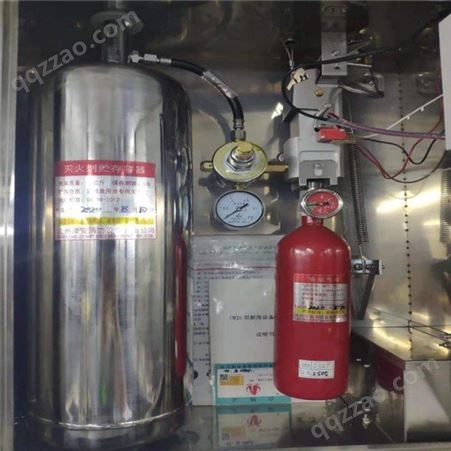 商用厨房灭火装置 单双瓶组厨房灭火设备 安装价格