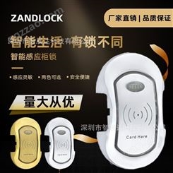 ZANDLOCK品牌智能更衣柜电子感应锁桑拿磁卡锁可DIY