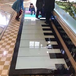 地板钢琴 新掌舵出售 景区商场互动踩踏音乐道具 网红跳舞打卡