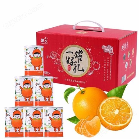 蒙水橘子罐头质量放心  山东水果罐头生产厂