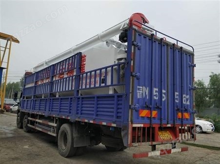 6.8米运输罐15吨散装饲料运输车粉料颗粒料周转罐车富乐定制