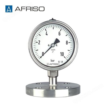 AFRISO德国菲索工业测量进口隔膜压力表法兰型MD80