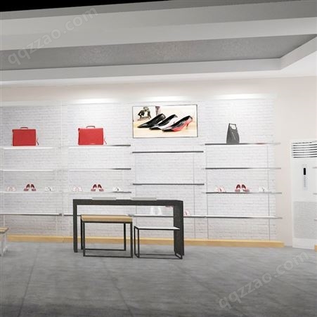 嘉艺包包拉箱展示柜鞋店鞋架展示架 产品模特道具高低流水展台