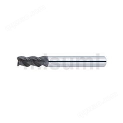 品质保障 米思米 MRC涂层硬质合金圆弧角型立铣刀 3刃/45度螺旋角/短刃型 MRC-CR-HEM3S3-R0.3