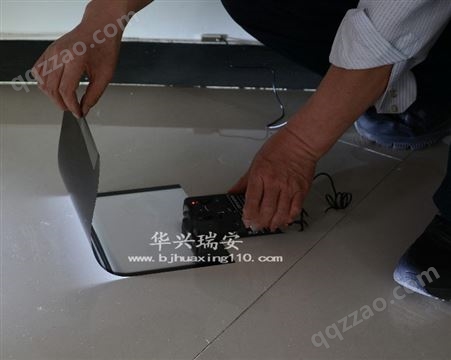 北京华兴瑞安  防漏电型单个灰尘足迹静电膜  防漏电型单个静电膜 足迹镀膜塑料布