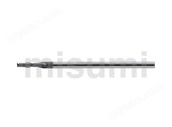 米思米 现货供应 ALC涂层硬质合金平头型立铣刀 2刃/4刃/尖角/标准刃长型/长柄型 ALC-LS-PEM2RC4