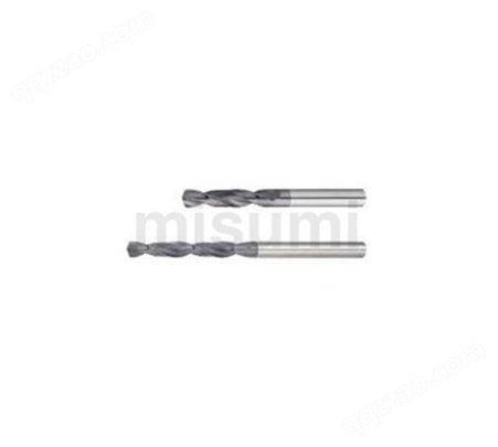 米思米 一般加工用圆弧角型/直柄型/超短刃型・标准型硬质合金钻头（先端角 140°）TAC-CR-RFSDR10.3