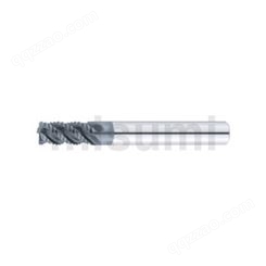 品质保障 米思米 XAL涂层硬质合金粗加工型立铣刀 45度螺旋角/细齿纹距/短刃型 XAL-HRFPS5